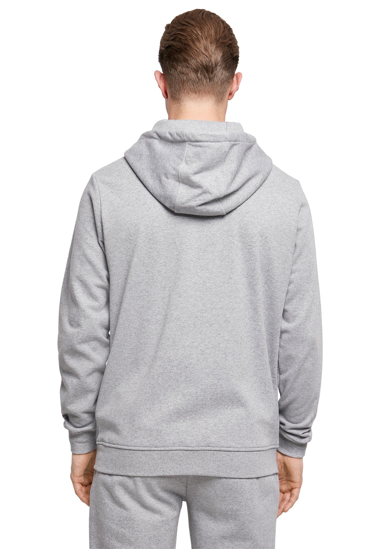 University of Michigan Vintage Wolverines with Helmet Hoodie - Heather Grey