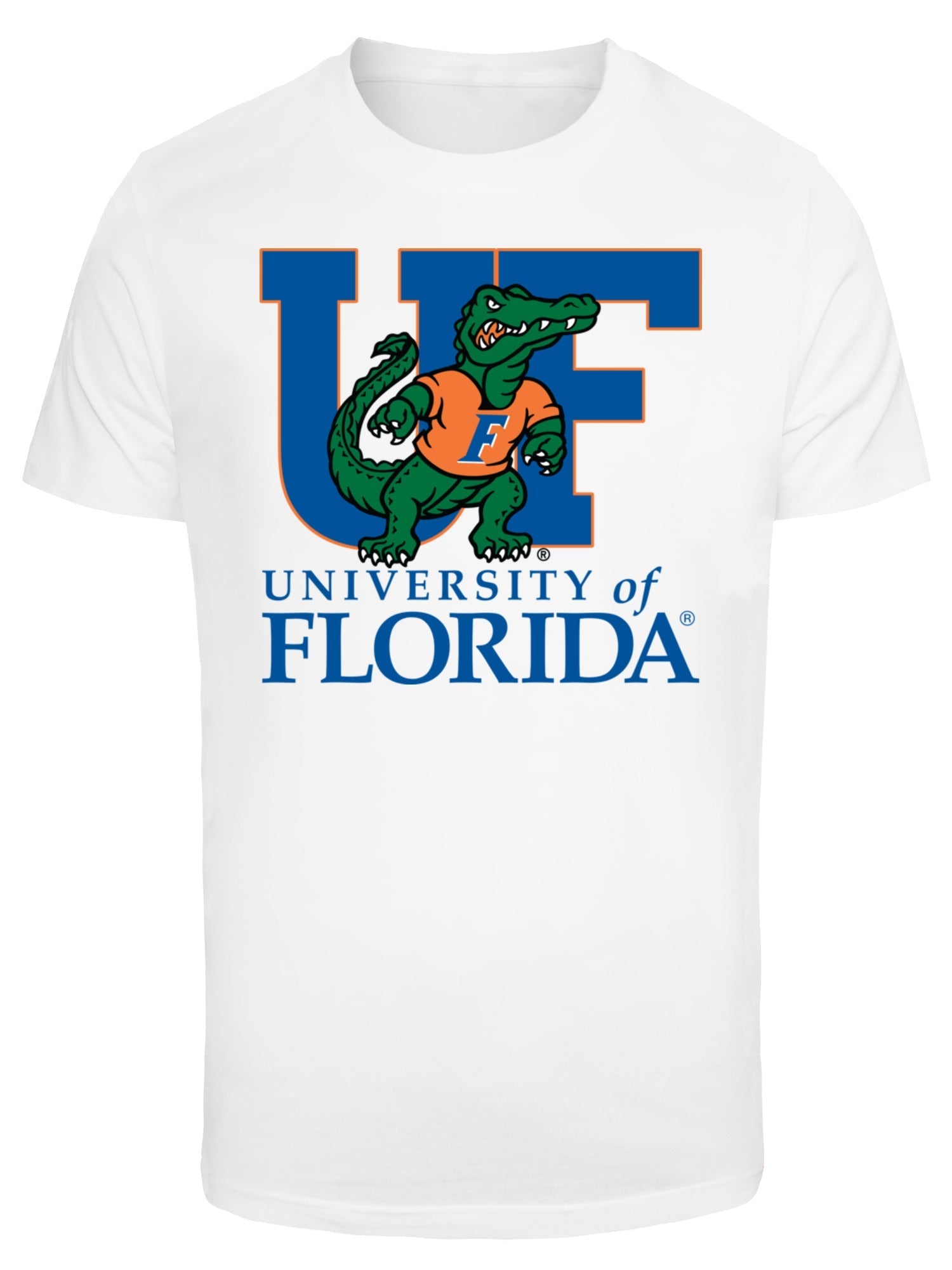 University of Florida Standing Gator Graphic Print Tee - White 3
