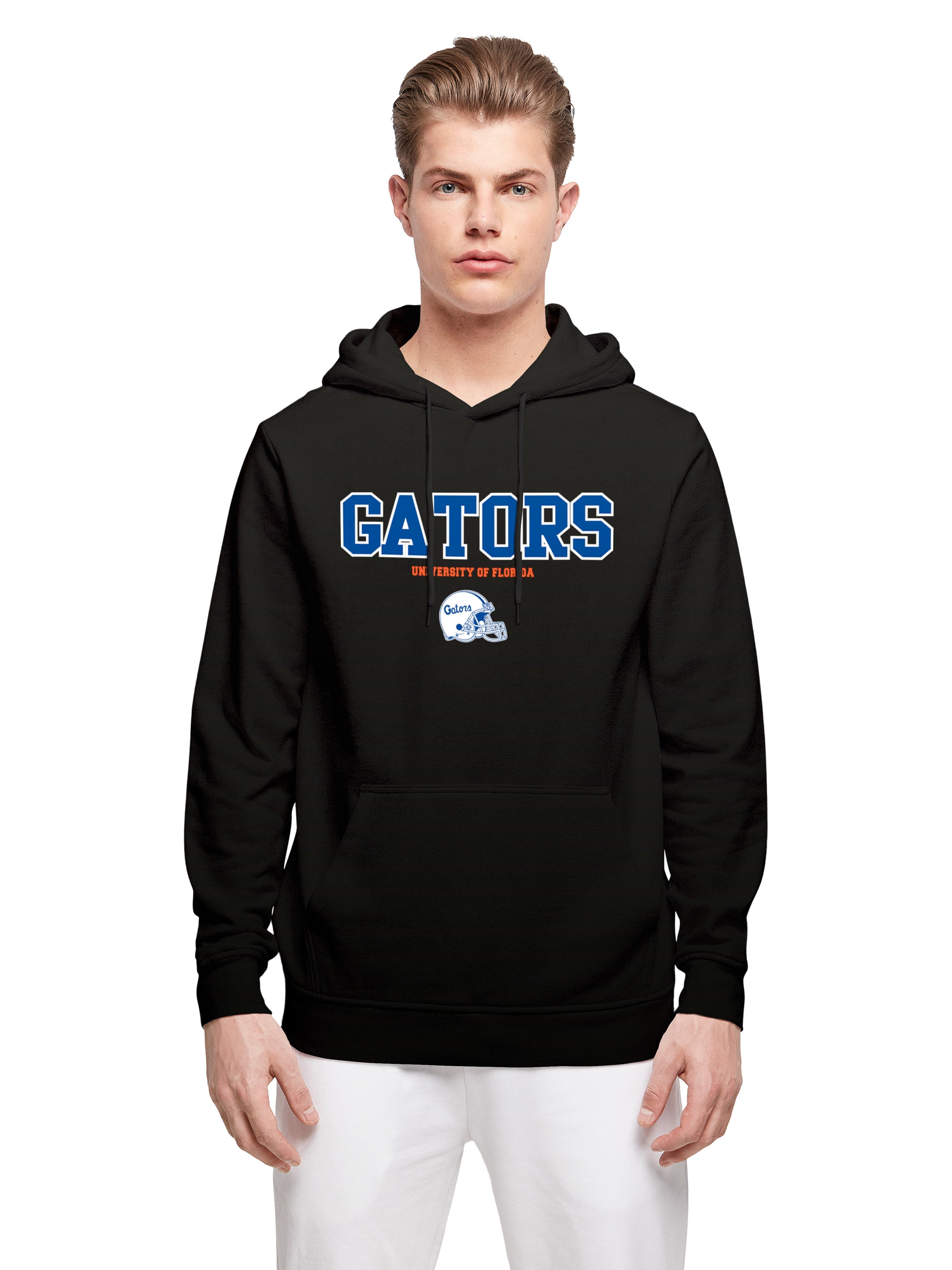 University of Florida Gators Men's Graphic Print Hoodie - Black 1