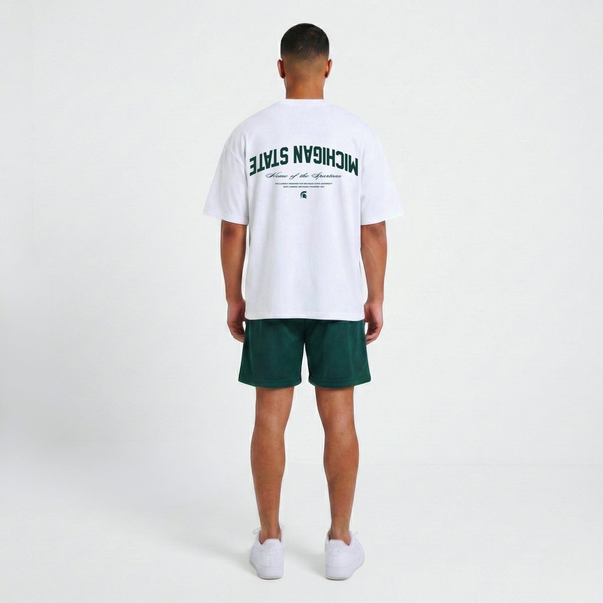 Michigan State Essentials Oversized Tee 3
