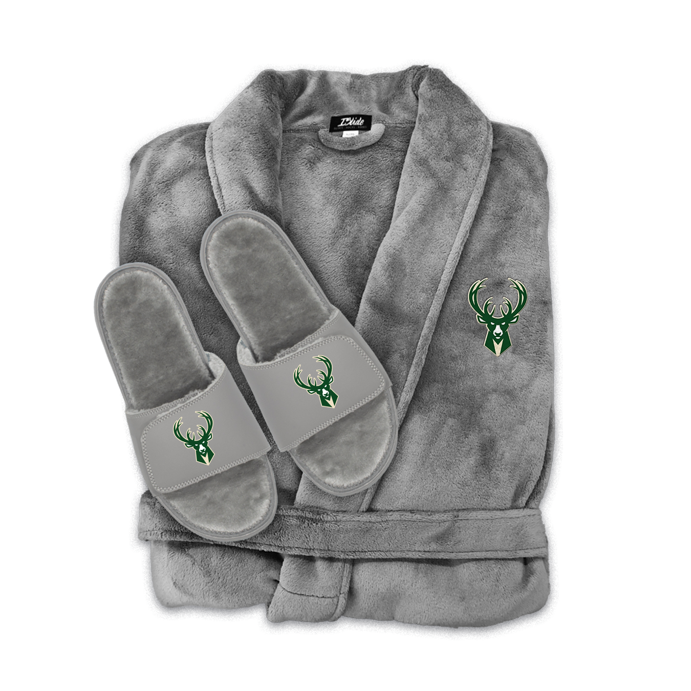 Milwaukee Bucks Boss Robe Slide Bundle 1