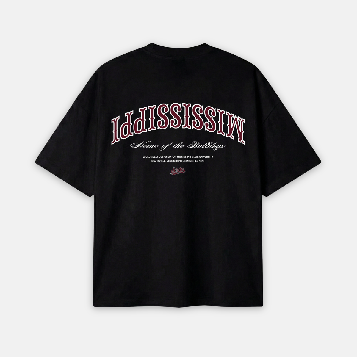 Mississippi State Essentials Oversized Tee 1