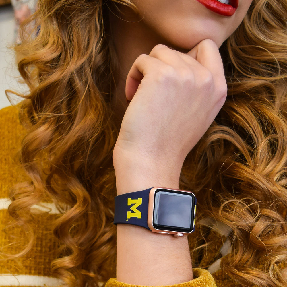 Michigan Wolverines Apple Watch Band 2