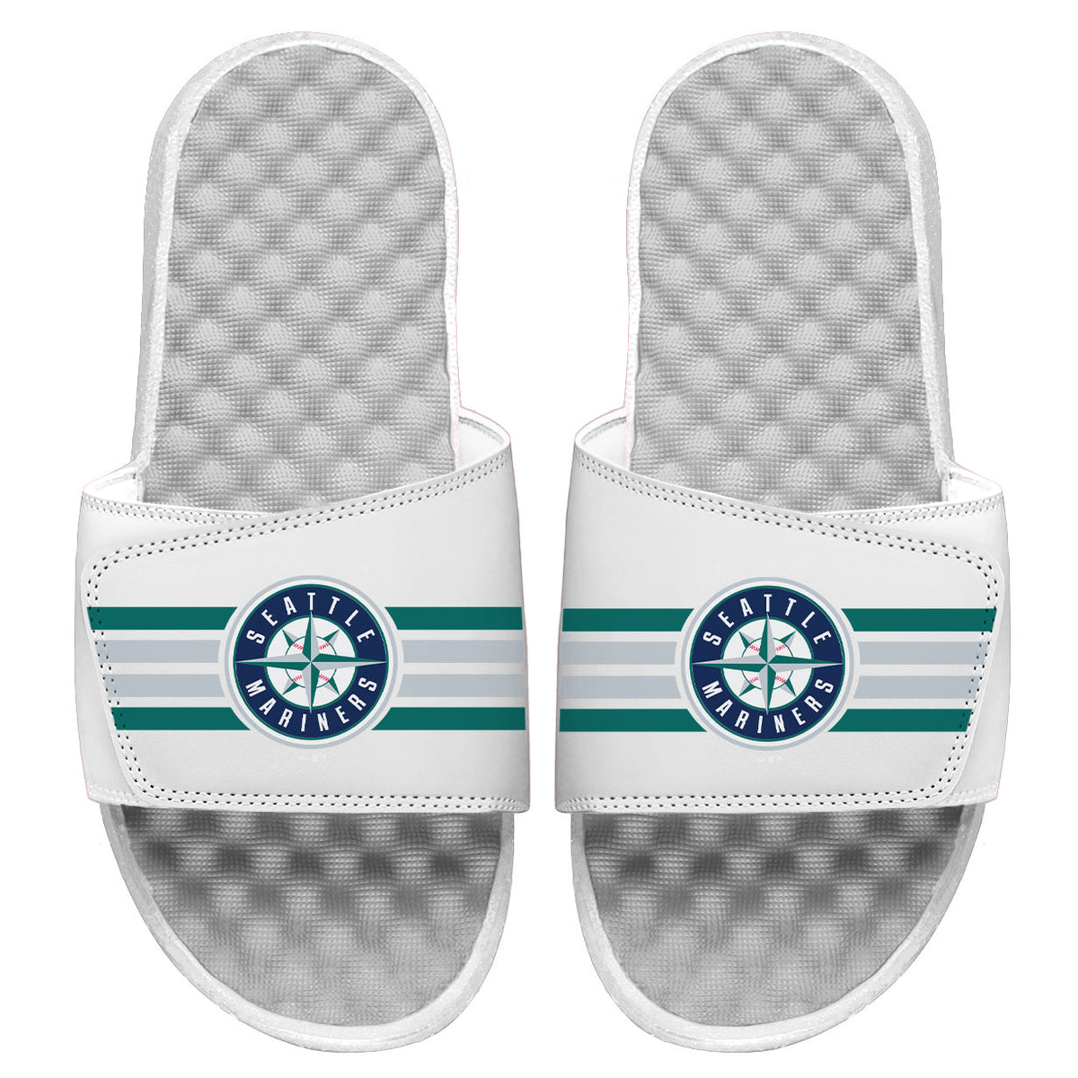Mariners Varsity Stripes Slides 2