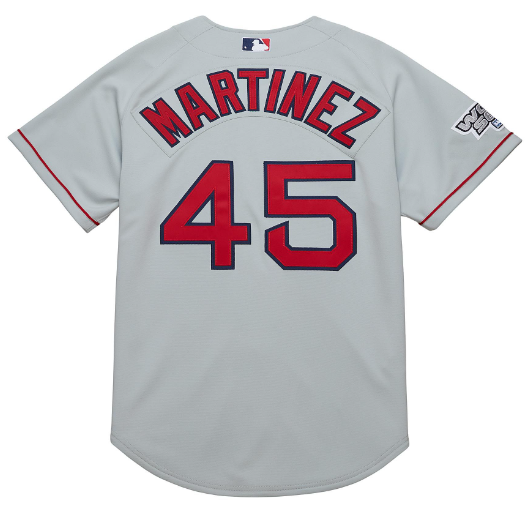 Pedro Martinez Boston Red Sox 2004 World Series Mitchell & Ness Authentic Jersey 1