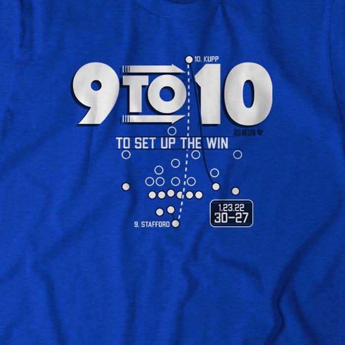 Matthew Stafford and Cooper Kupp: 9 To 10 5