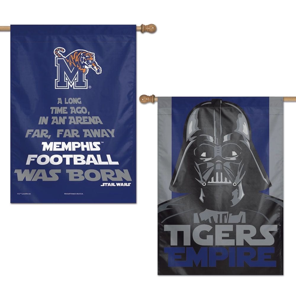 Memphis Tigers Banner 2 Sided Star Wars Darth Vader Flag