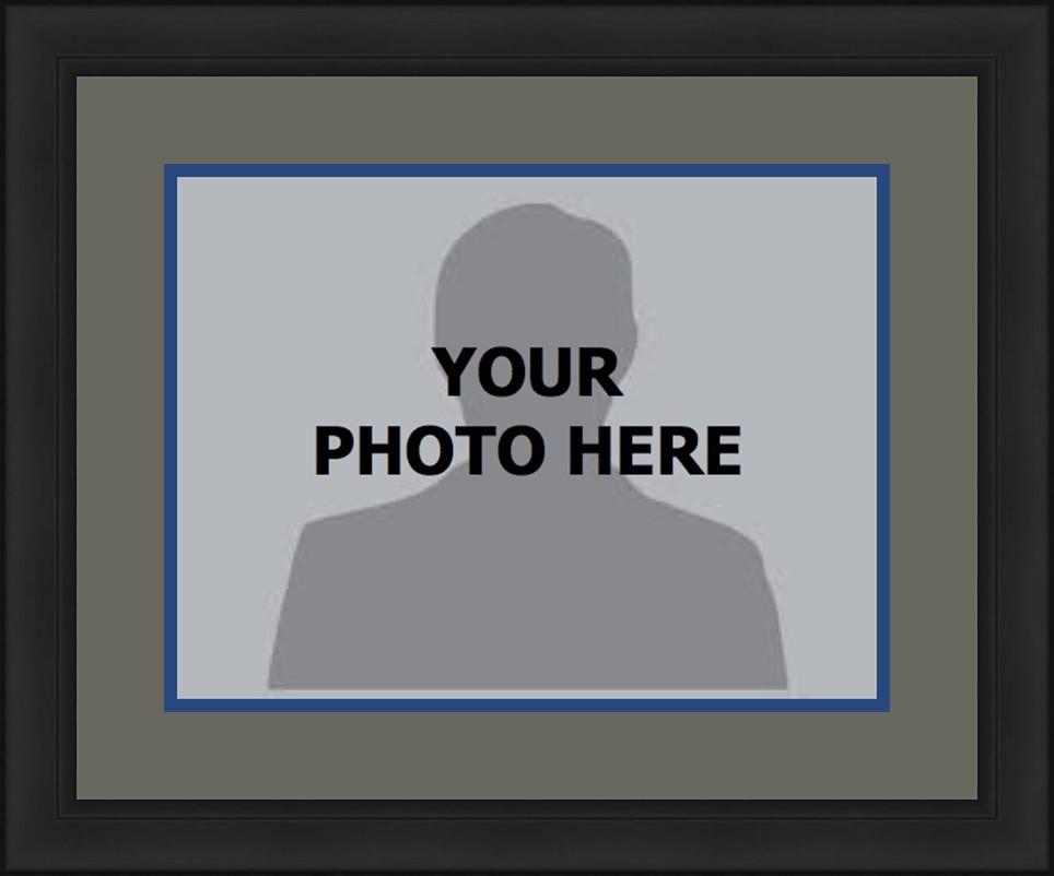 MLB Baseball Photo Picture Frame Kit - Toronto Blue Jays (Gray Matting, Blue Trim) 1