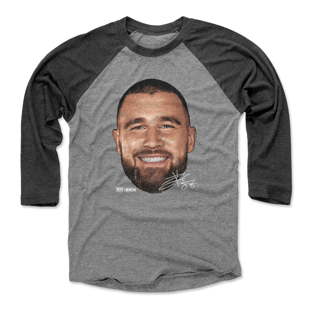 Travis Kelce Kansas City Vintage Head 2