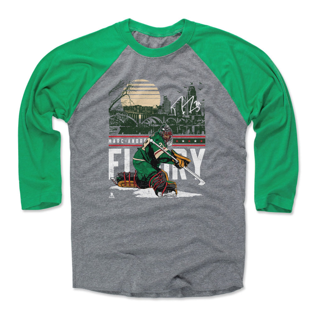 Marc-Andre Fleury Minnesota City Skyline