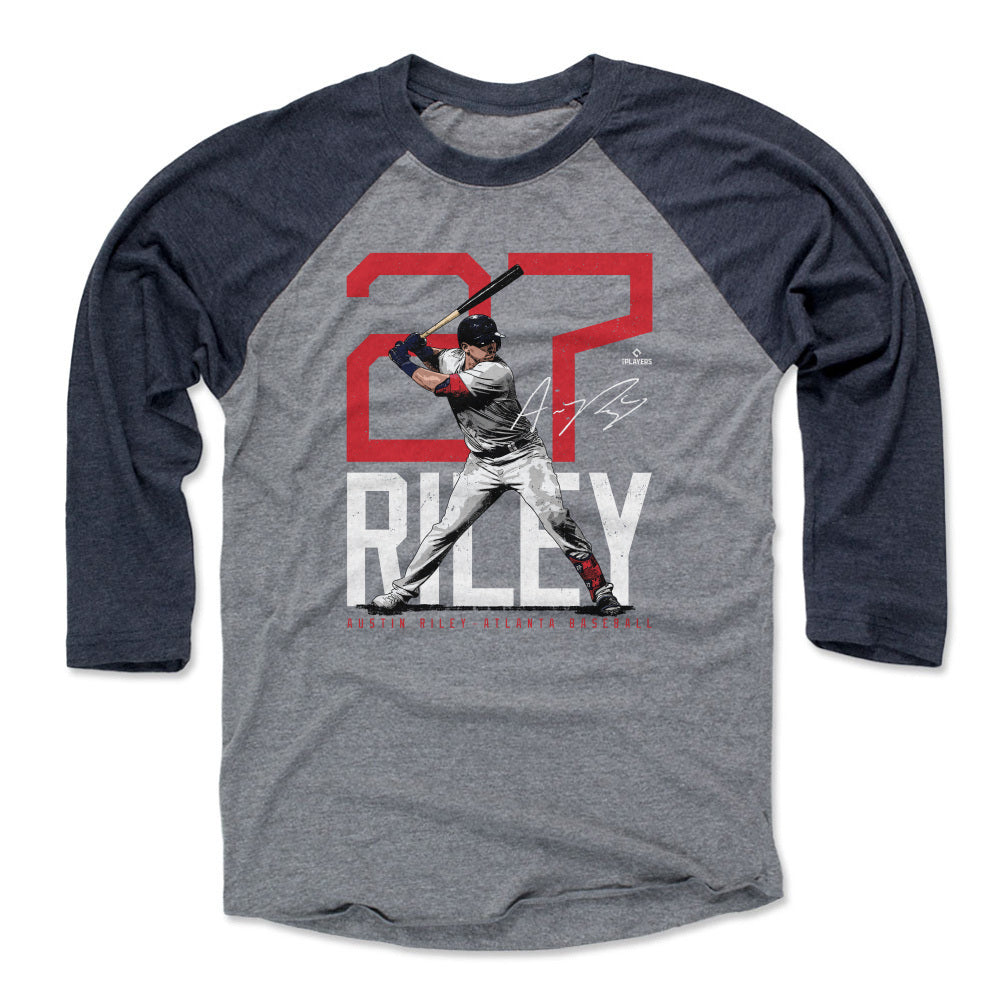Austin Riley Atlanta Bold Number 1