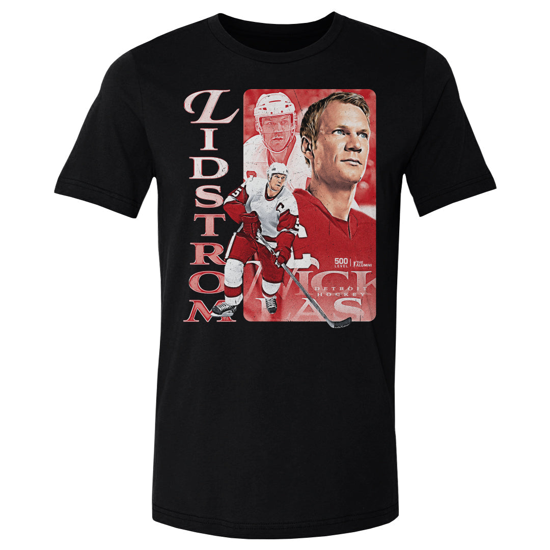 Nicklas Lidstrom Detroit Vintage