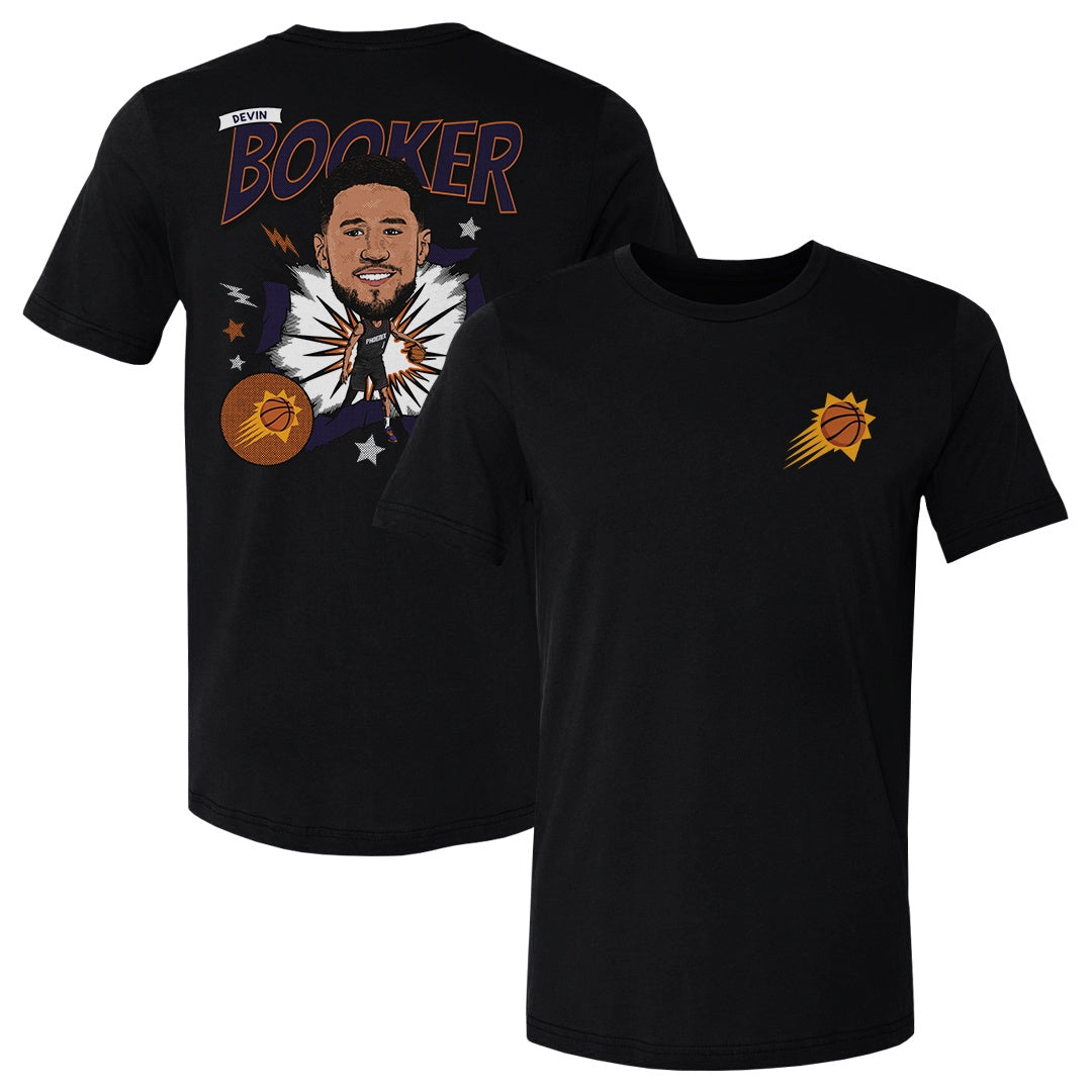 Devin Booker Phoenix Suns Caricature F&B