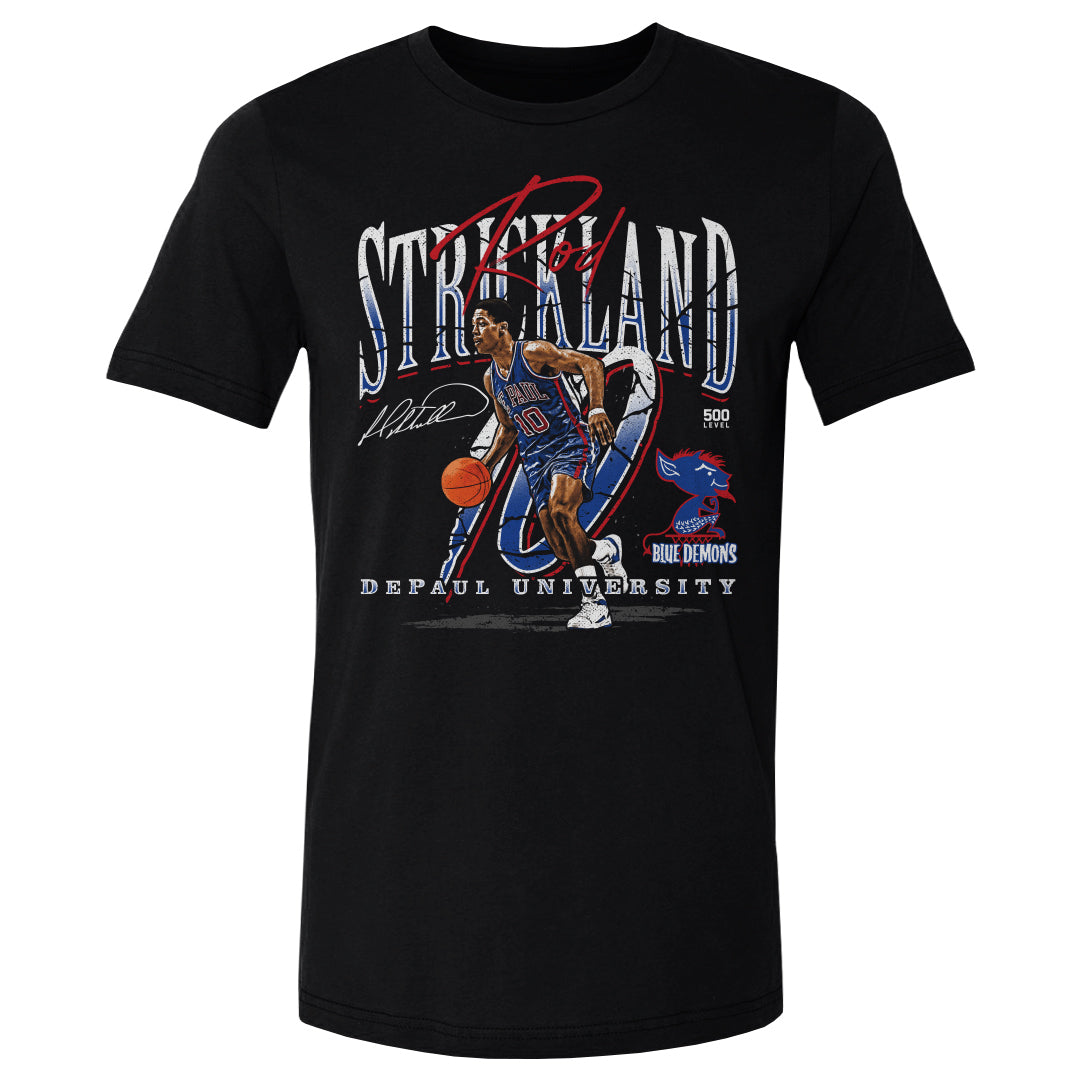 Rod Strickland DePaul Blue Demons Throwback