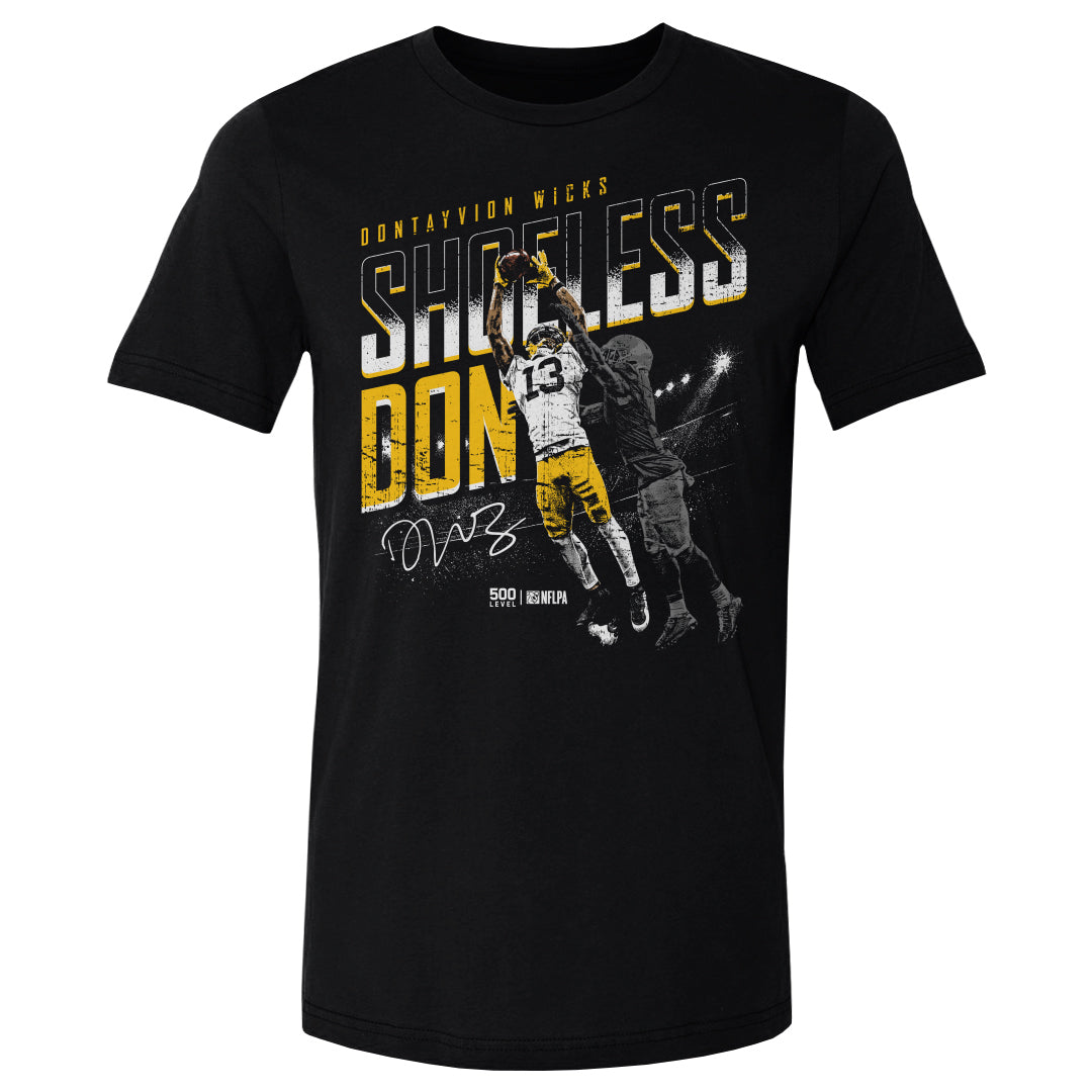 Dontayvion Wicks Green Bay Shoeless Catch
