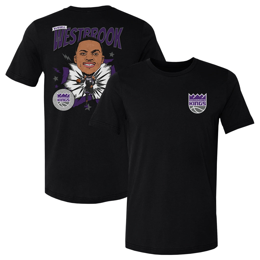 Russell Westbrook Sacramento Kings Caricature F&B 1