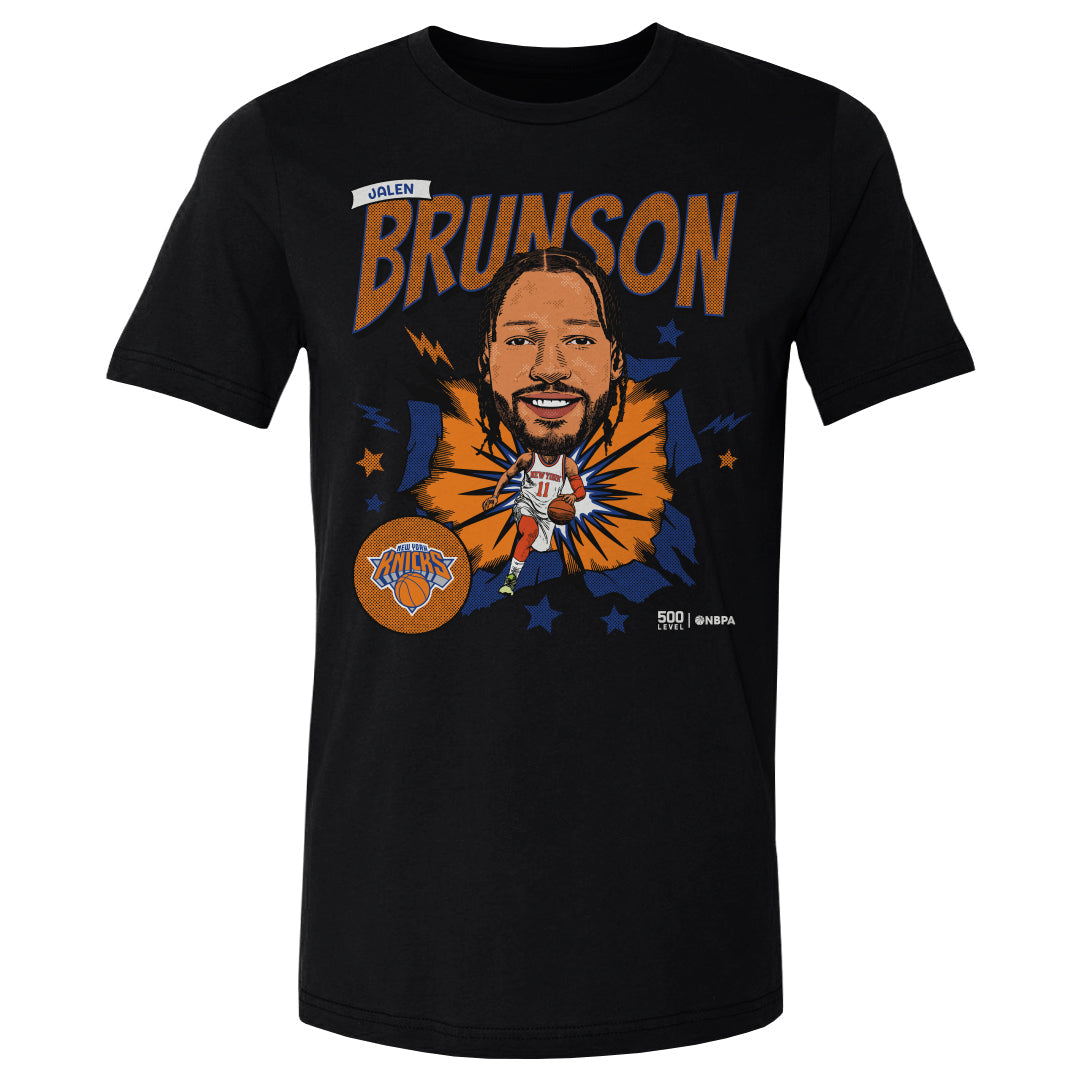 Jalen Brunson New York Knicks Caricature Retro 1