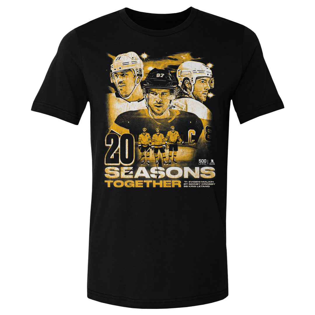 Sidney Crosby Kris Letang & Evgeni Malkin Pittsburgh 20 Seasons