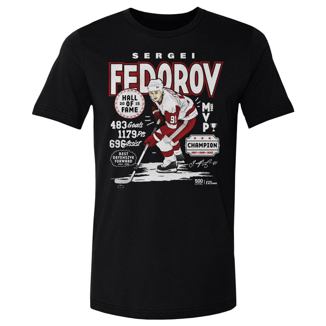 Sergei Fedorov Detroit Vintage Stats