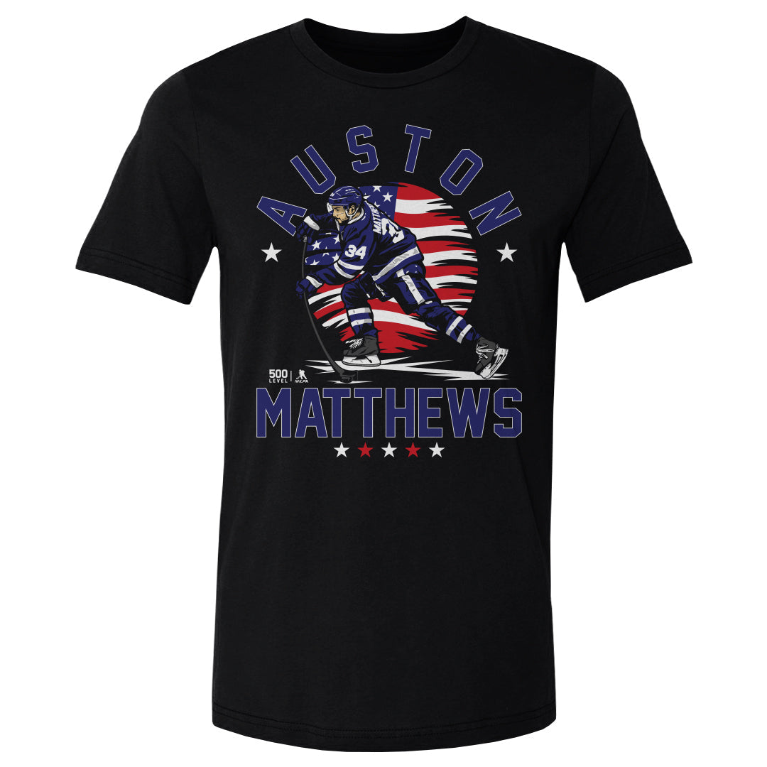 Auston Matthews Toronto USA Flag