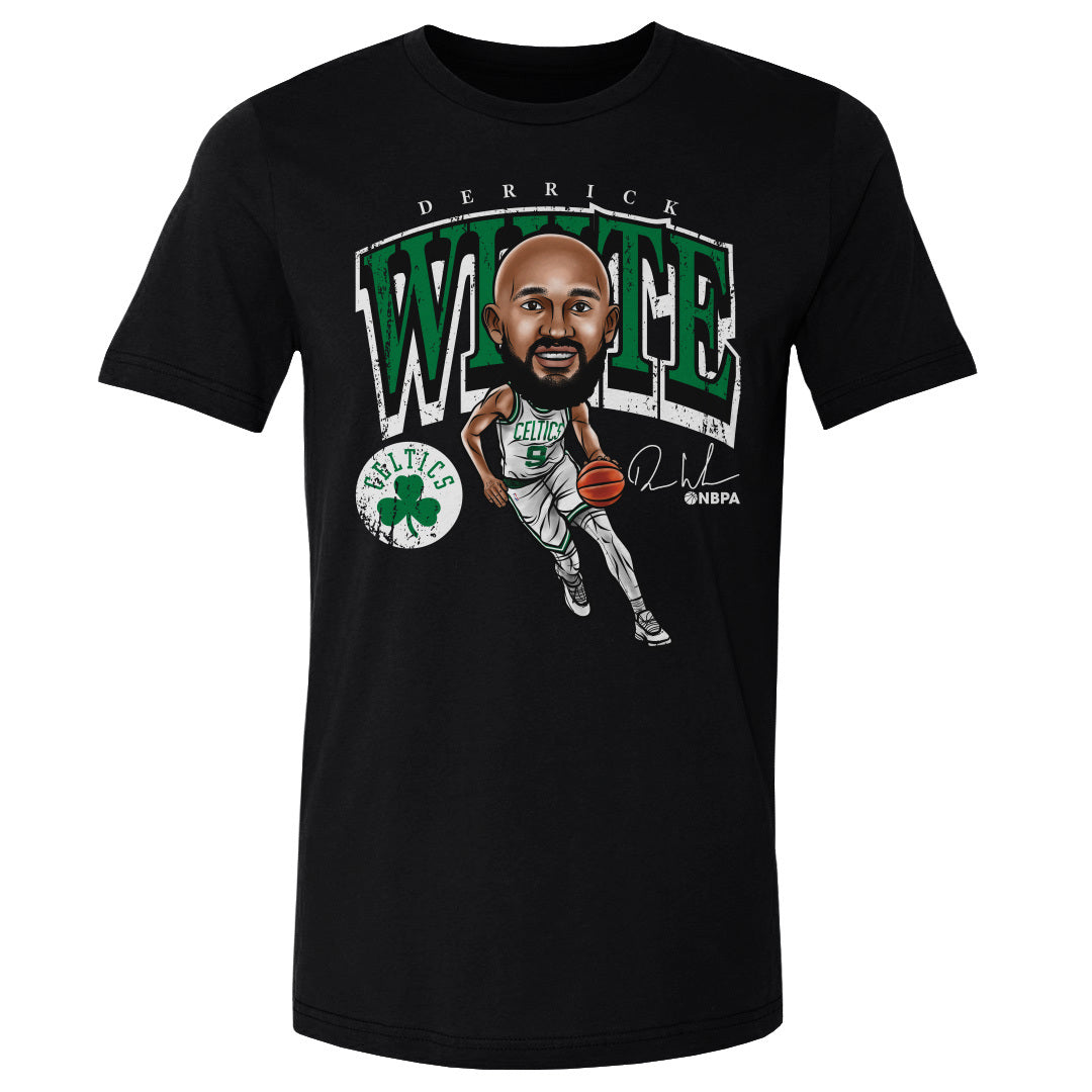 Derrick White Boston Celtics Cartoon 3