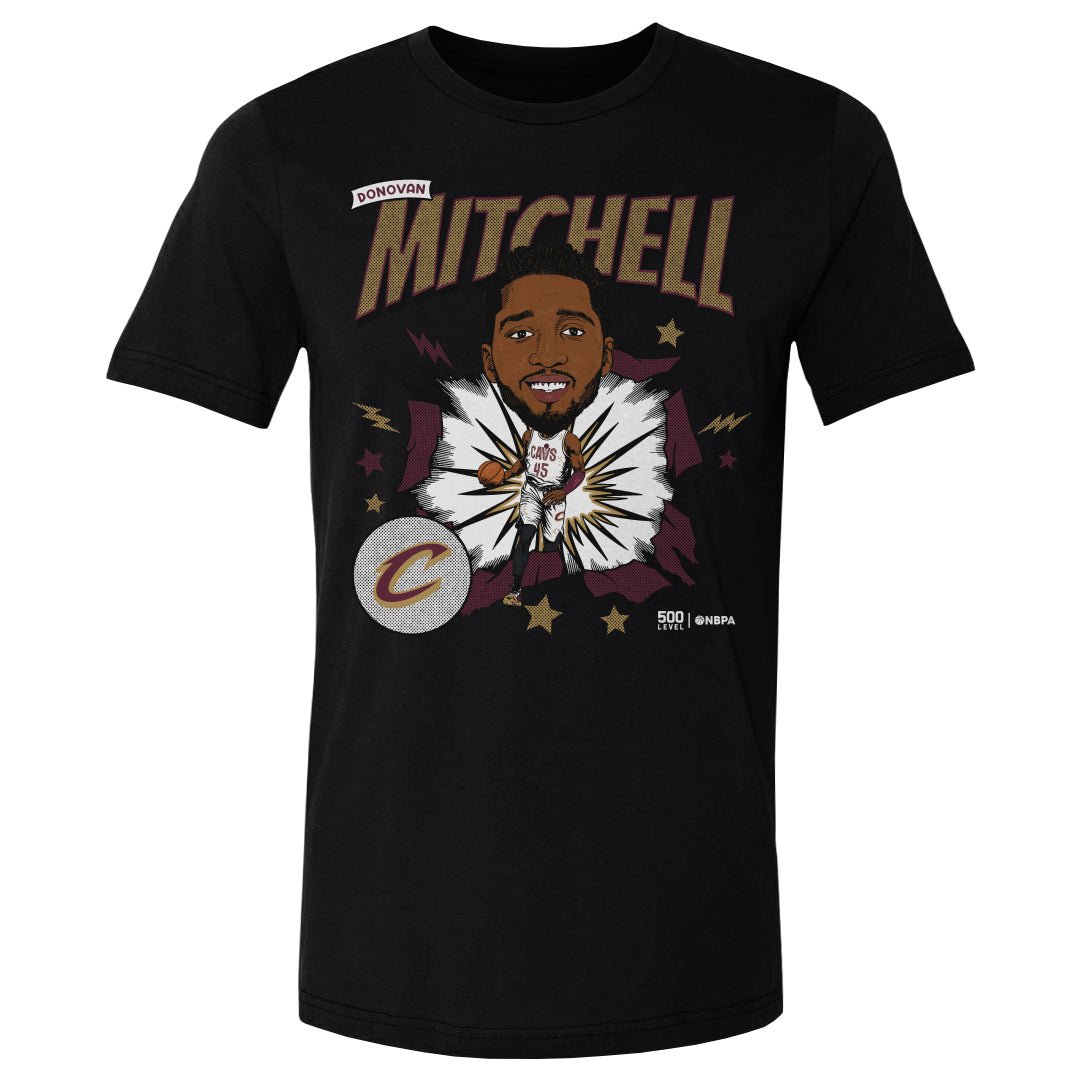 Donovan Mitchell Cleveland Cavaliers Caricature