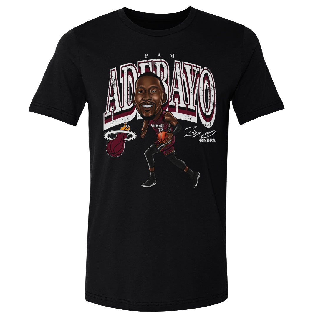Bam Adebayo Miami Heat Cartoon