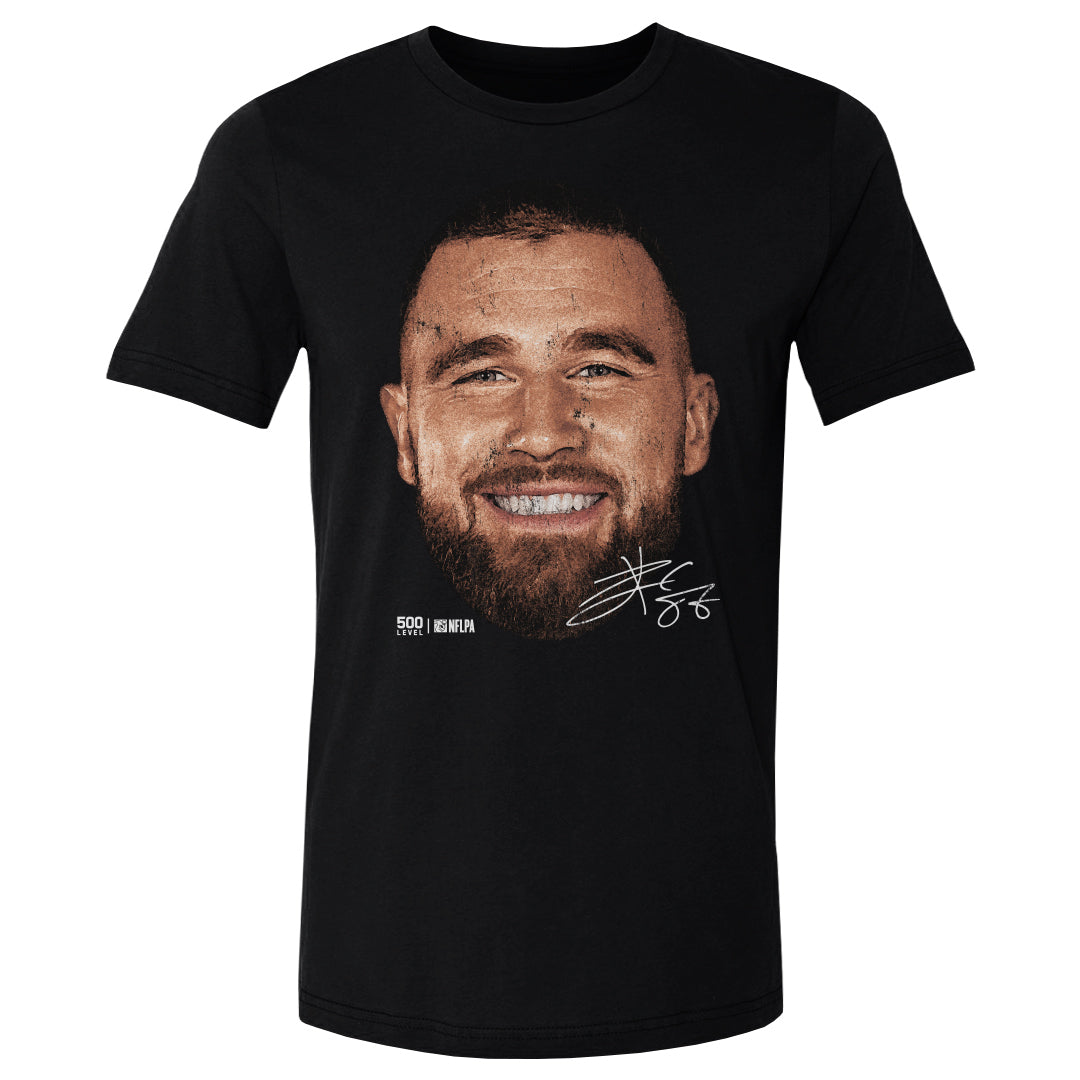 Travis Kelce Kansas City Vintage Head 1