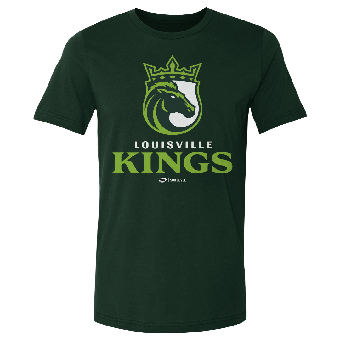 Louisville Kings Primary Logo WHT 1