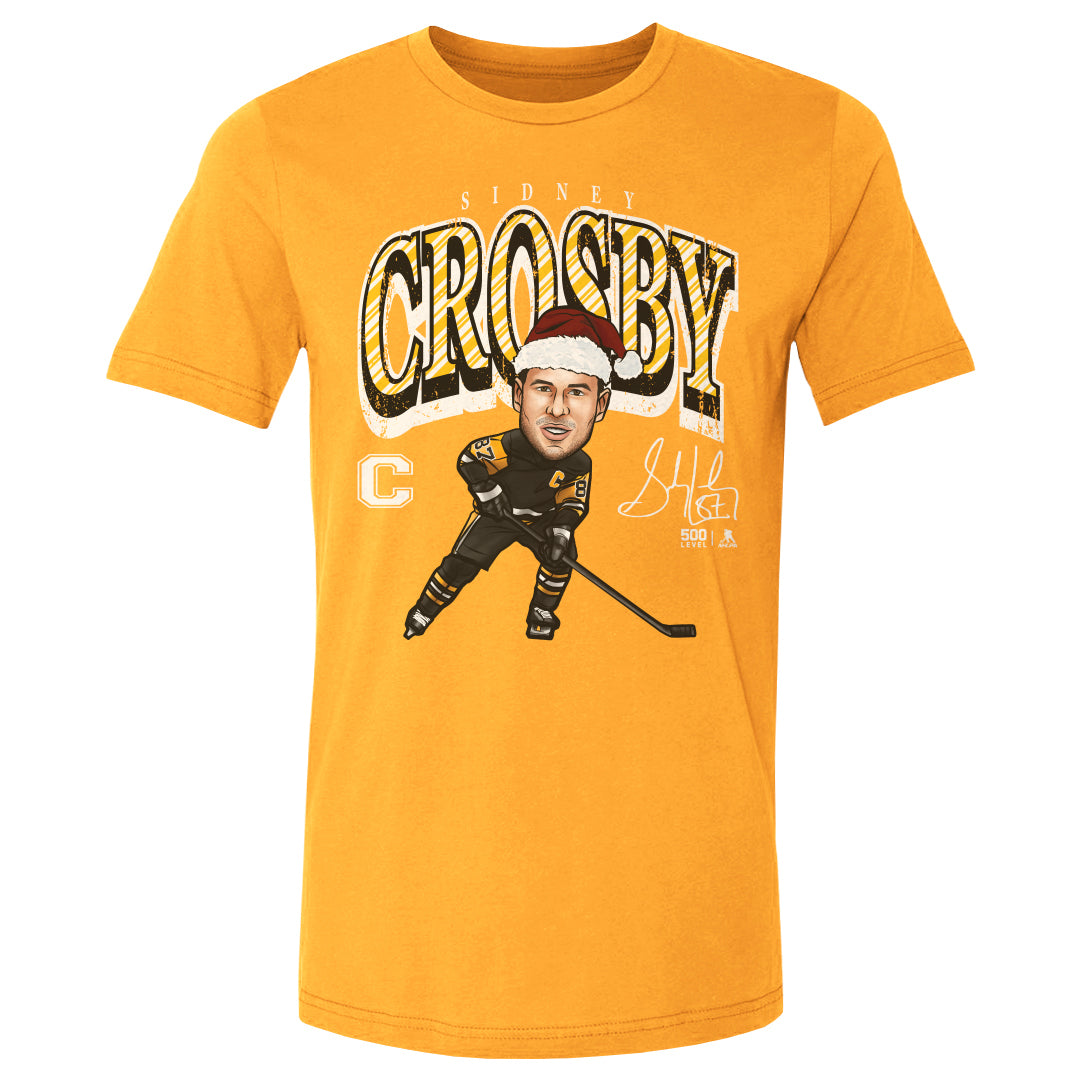 Sidney Crosby Pittsburgh Cartoon Santa Hat 3
