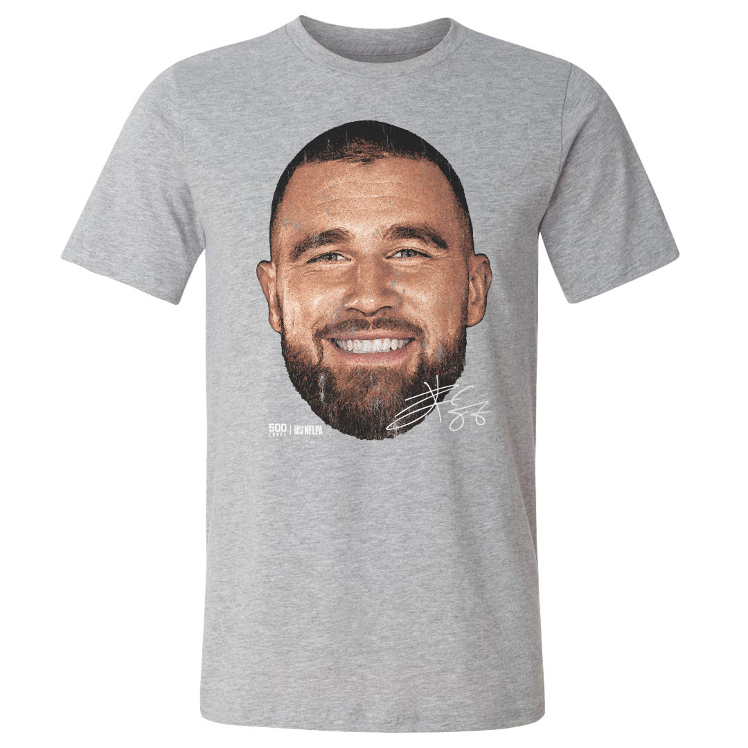 Travis Kelce Kansas City Vintage Head 3