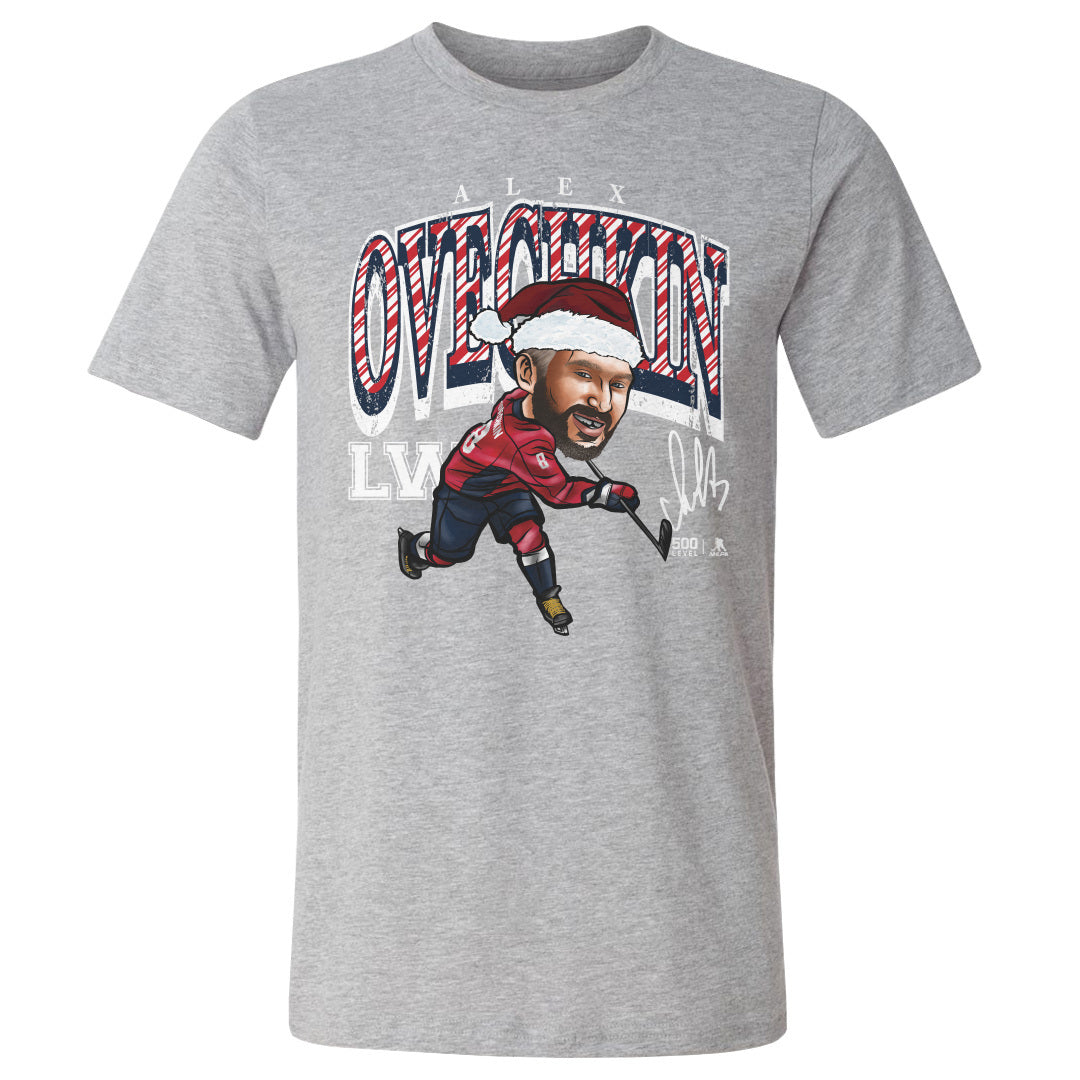 Alex Ovechkin Washington Cartoon Santa Hat