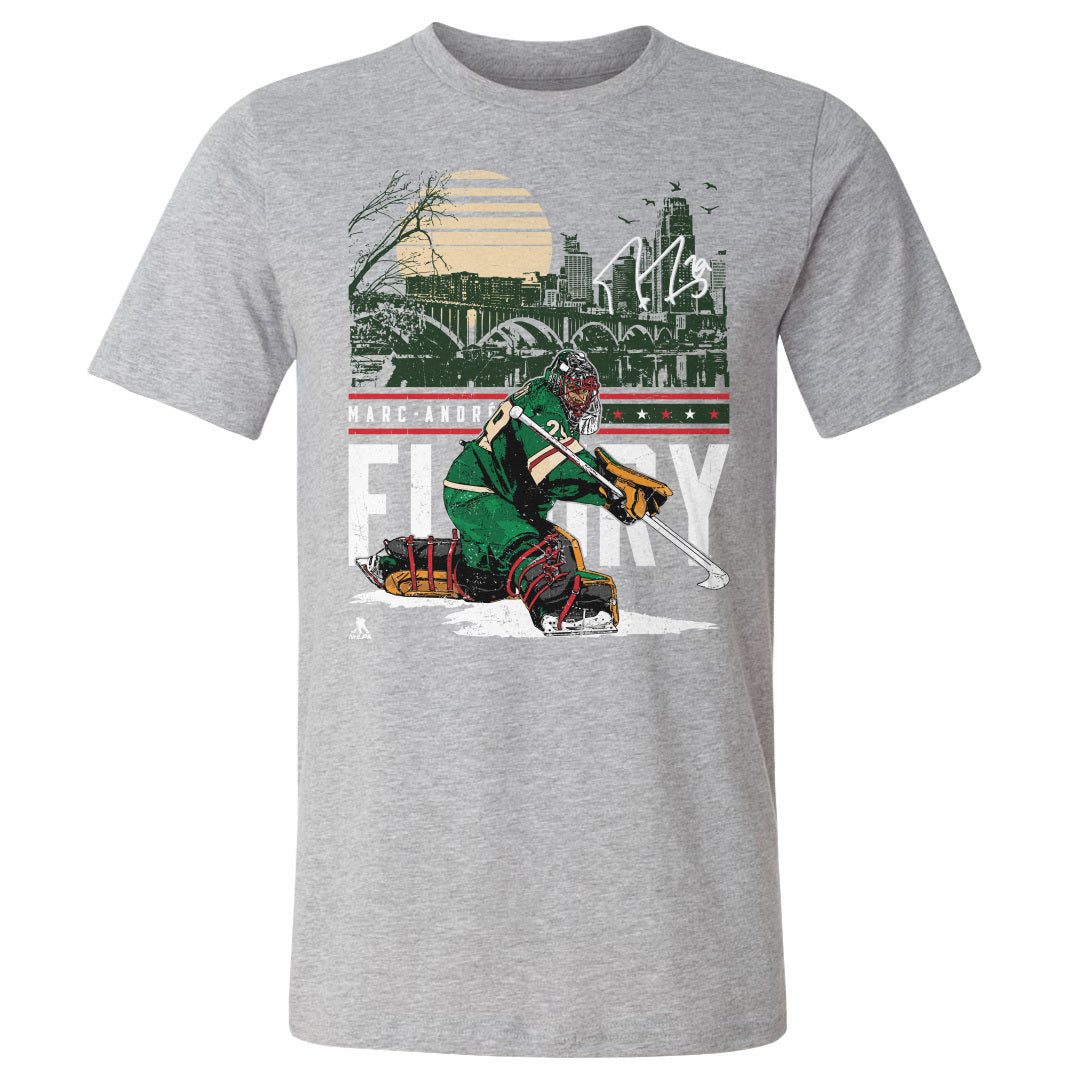 Marc-Andre Fleury Minnesota City Skyline