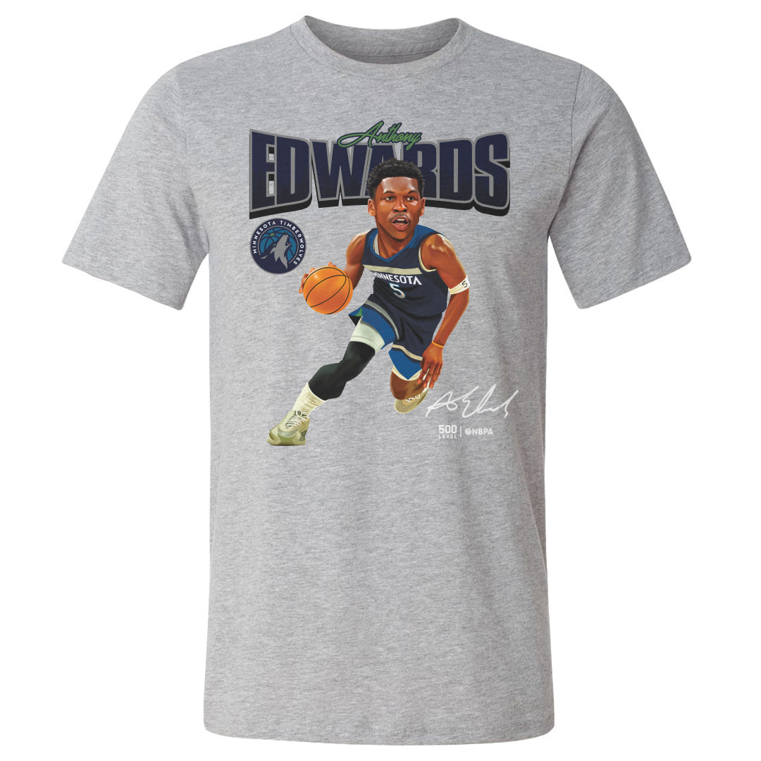 Anthony Edwards Minnesota Timberwolves Caricature 1