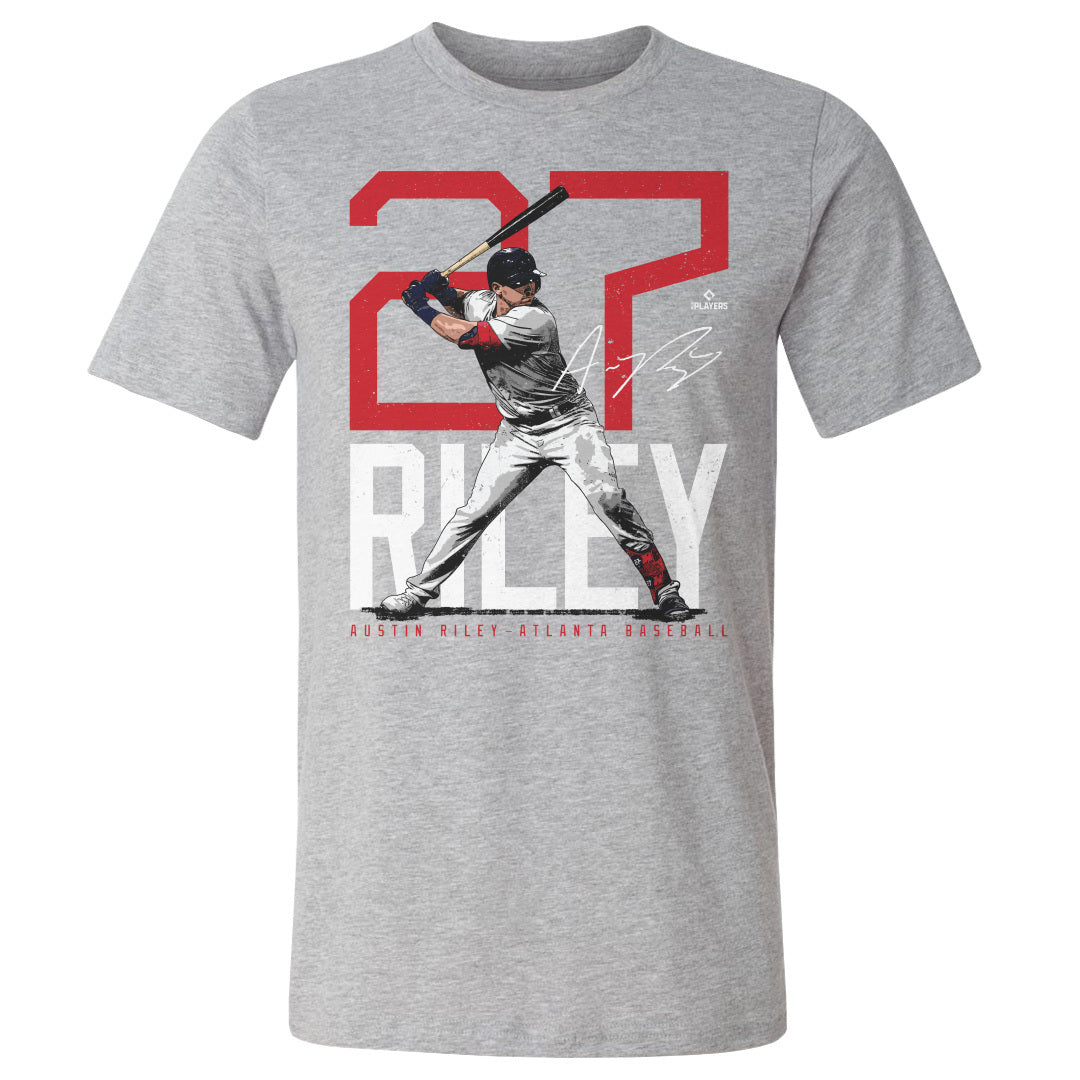 Austin Riley Atlanta Bold Number