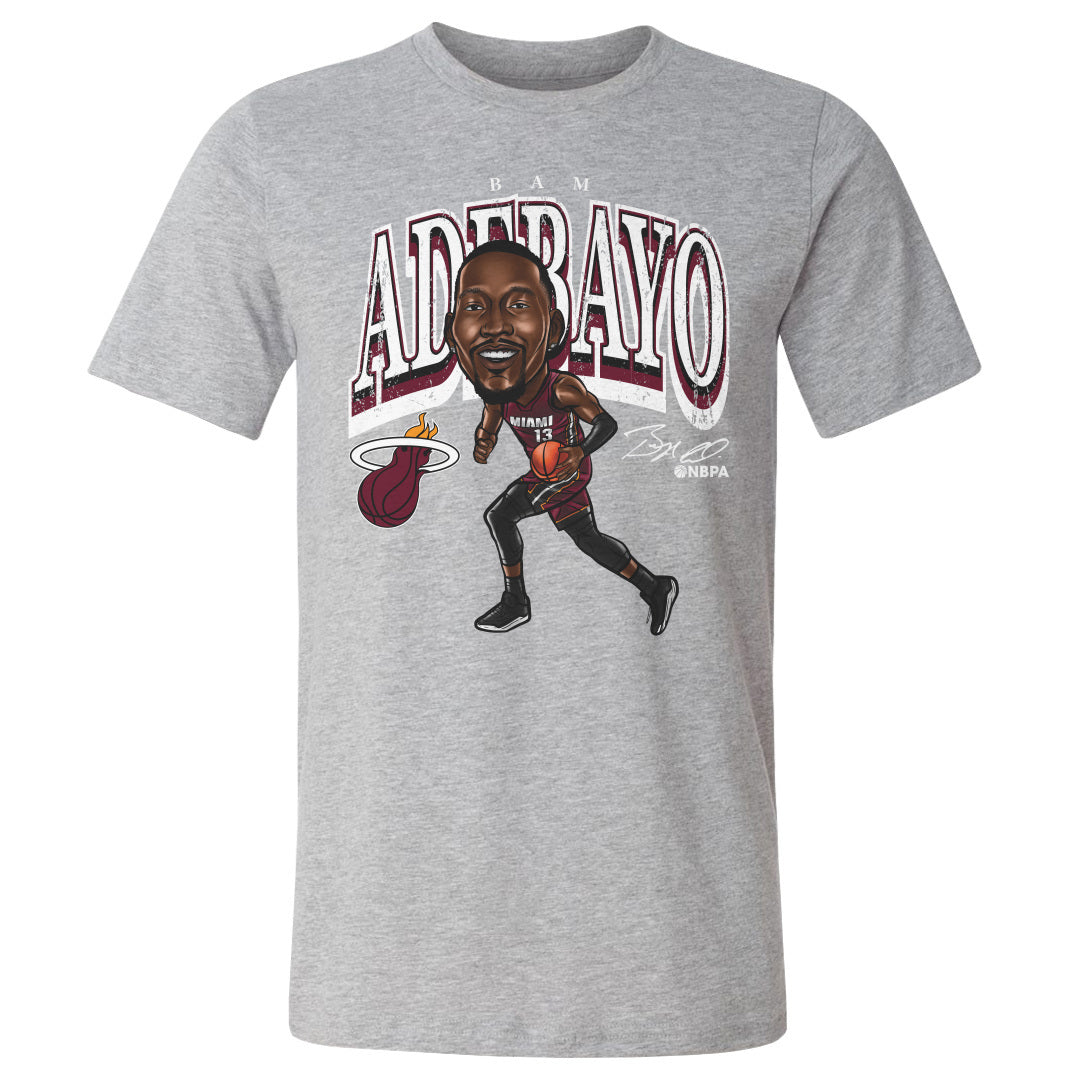 Bam Adebayo Miami Heat Cartoon