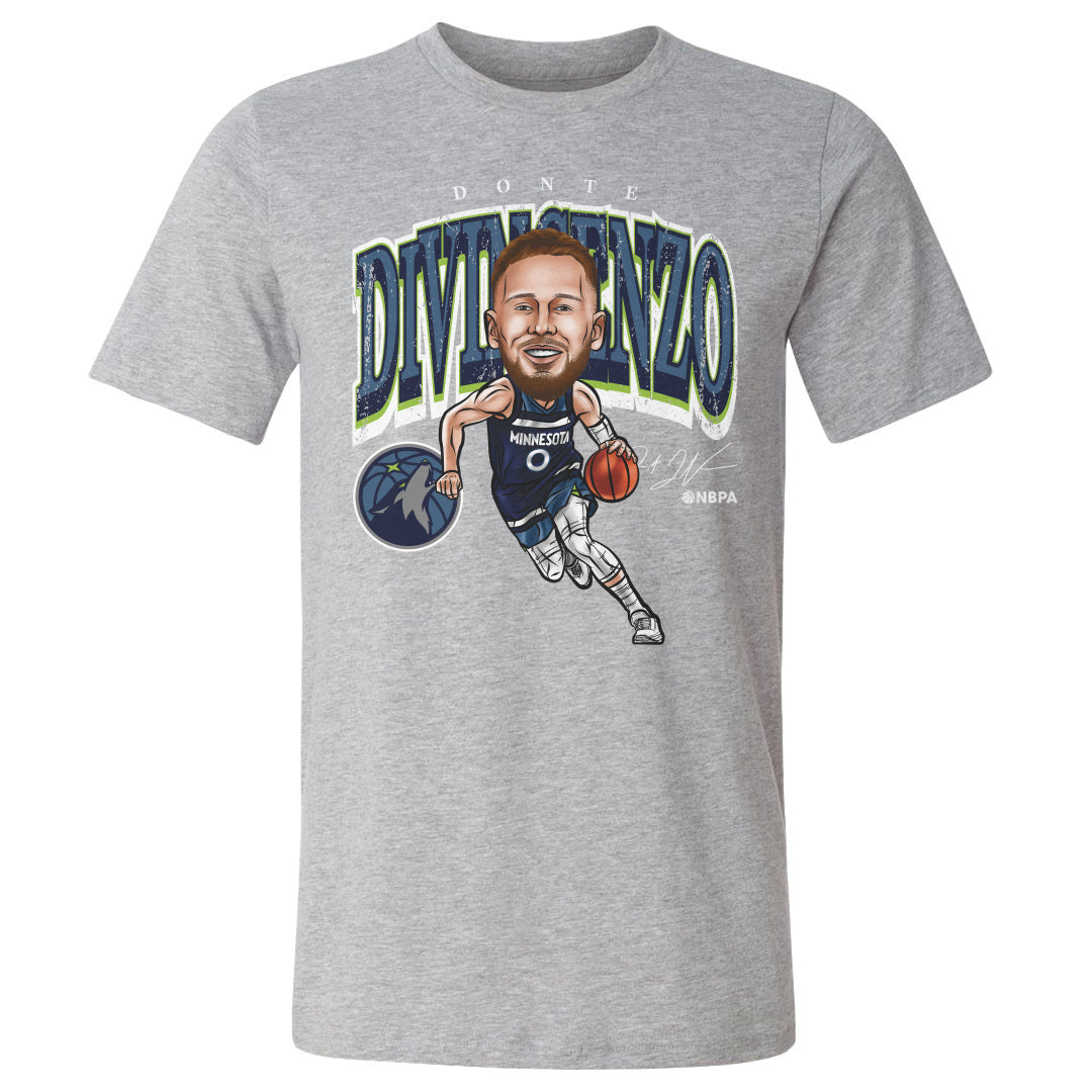 Donte DiVincenzo Minnesota Timberwolves Cartoon NBA
