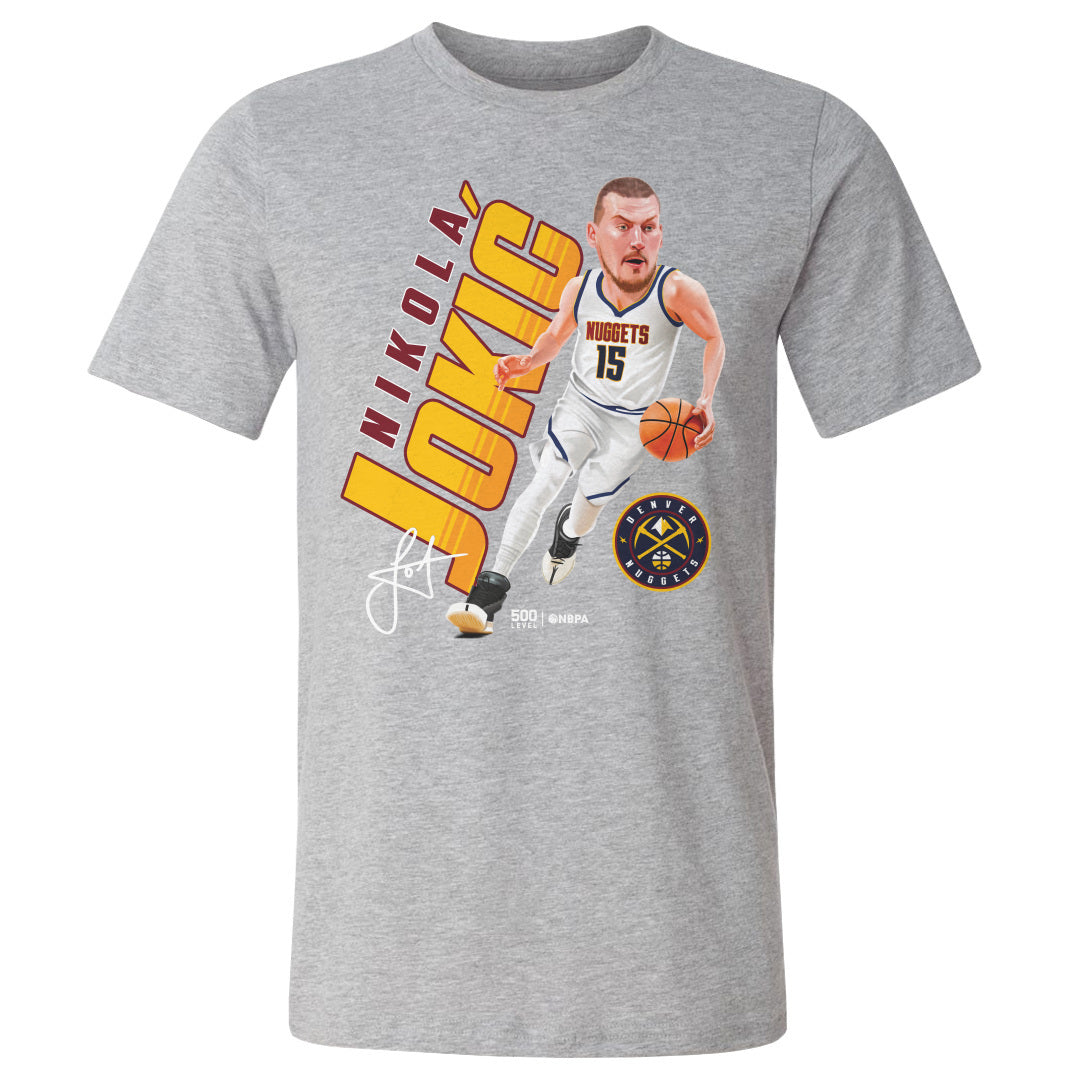 Nikola Jokic Denver Nuggets Caricature