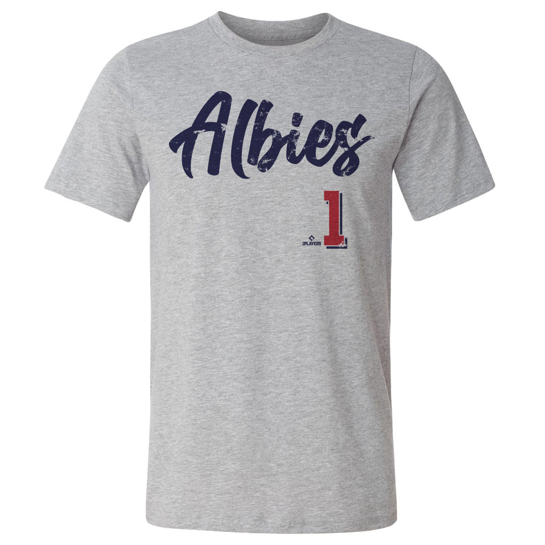 Ozzie Albies Atlanta Script 2