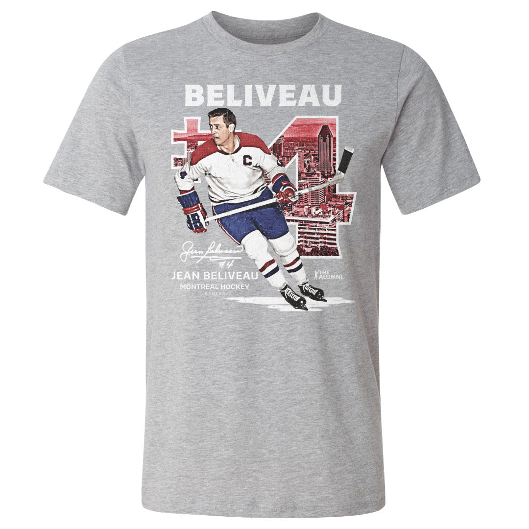 Jean Beliveau Montreal Throwback 3