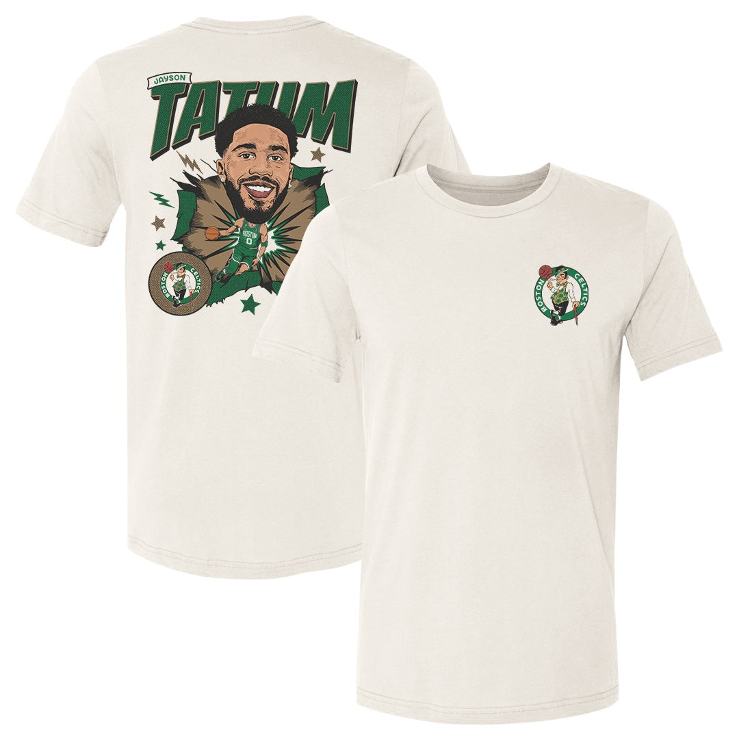 Jayson Tatum Boston Celtics Caricature F&B 2