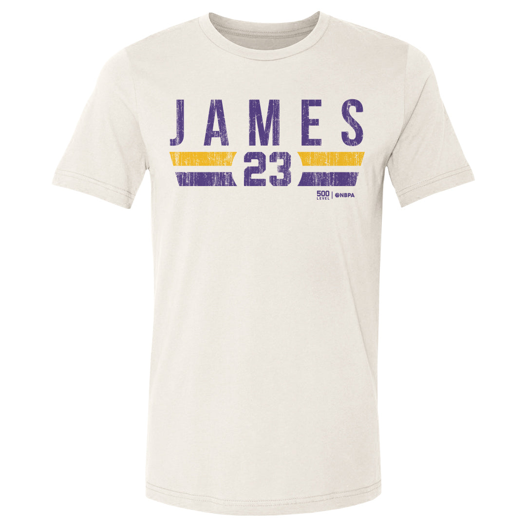 LeBron James Los Angeles Lakers Font 3
