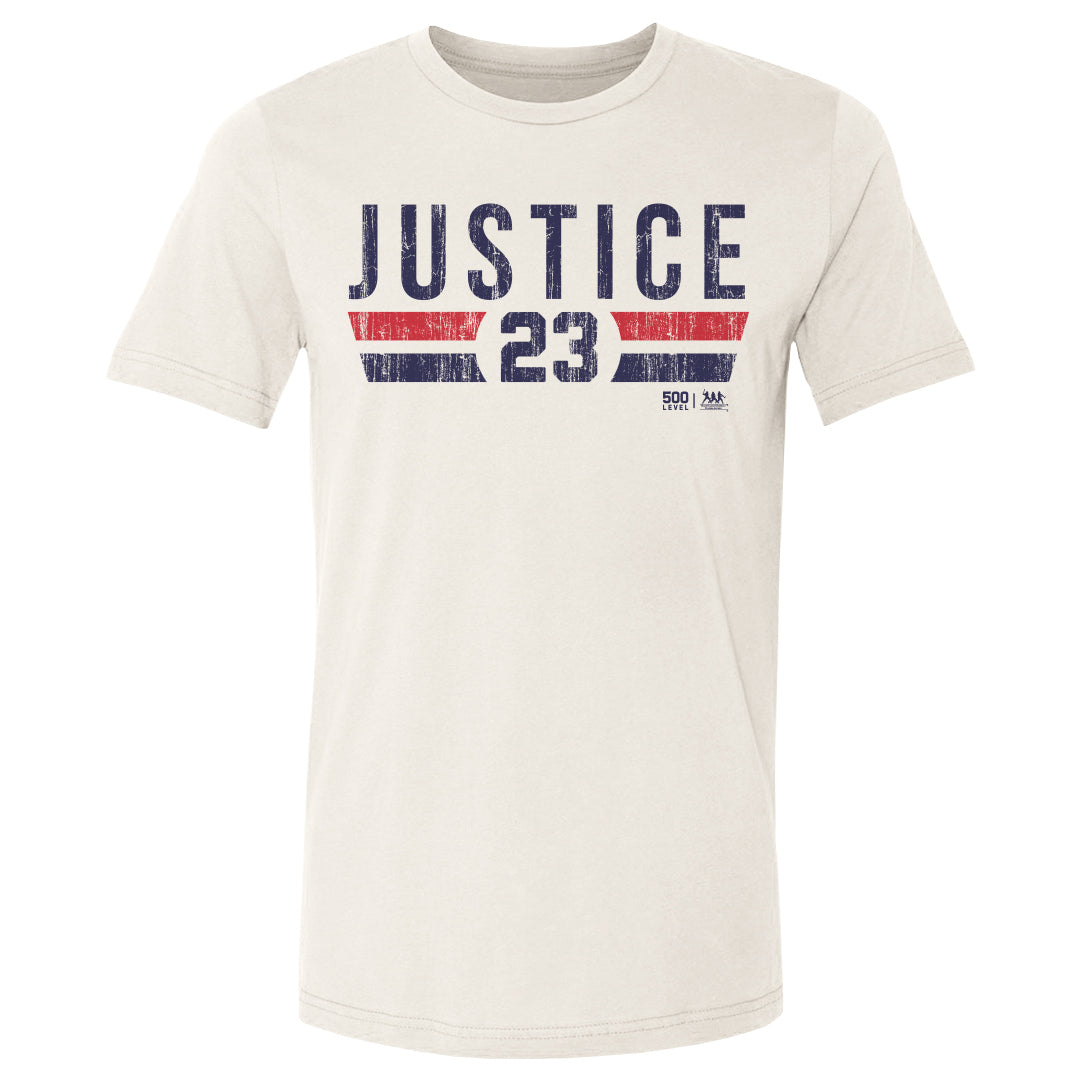 David Justice Atlanta Font 3