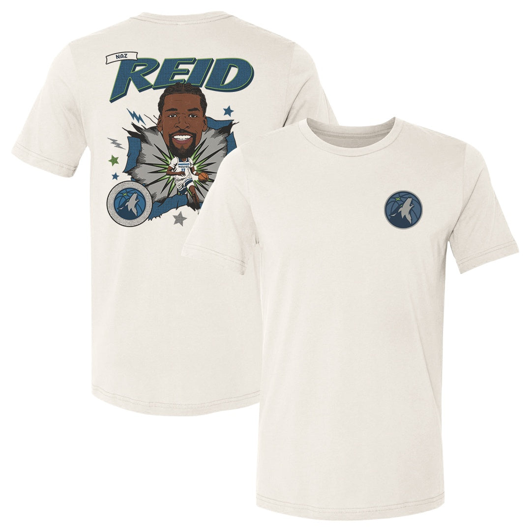 Naz Reid Minnesota Timberwolves Caricature F&B 1