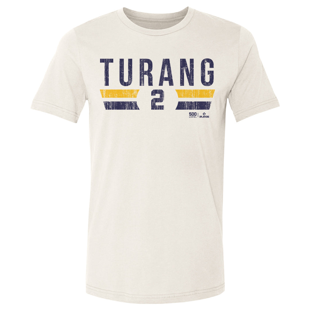 Brice Turang Milwaukee Font 2