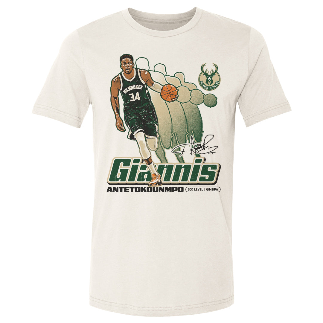 Giannis Antetokounmpo Milwaukee Bucks Retro 1