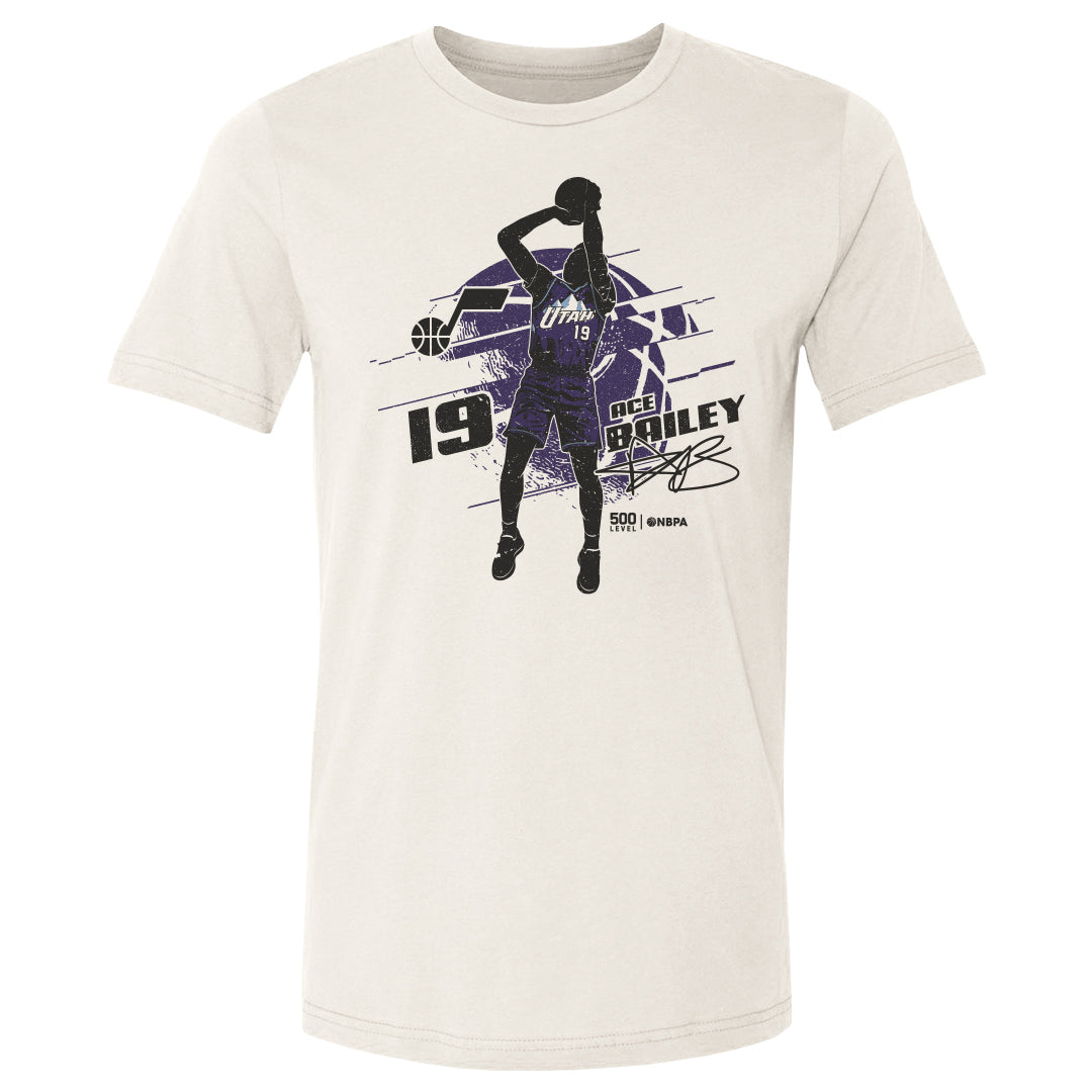 Ace Bailey Utah Jazz Silhouette 3