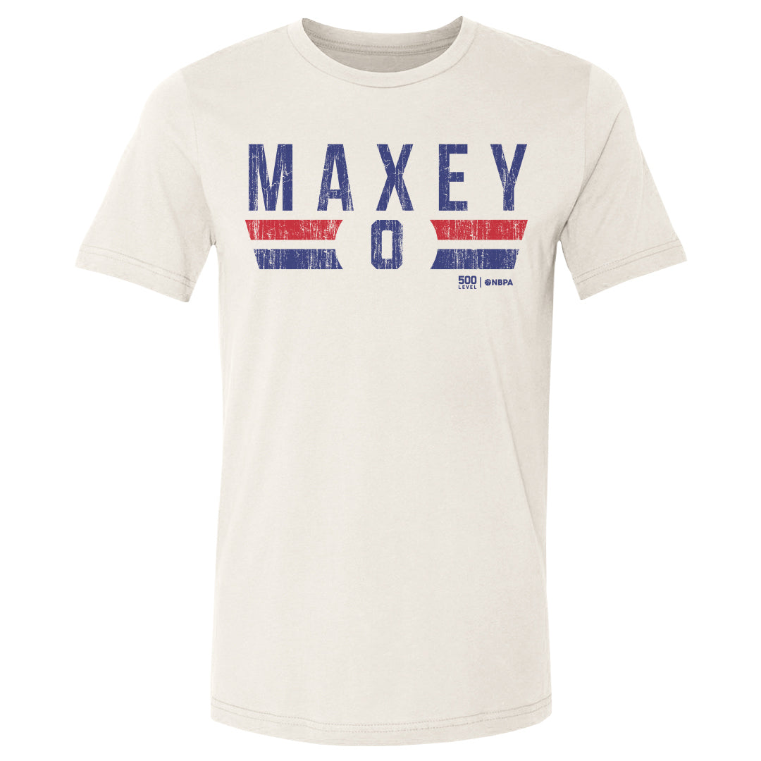 Tyrese Maxey Philadelphia 76ers Font 3