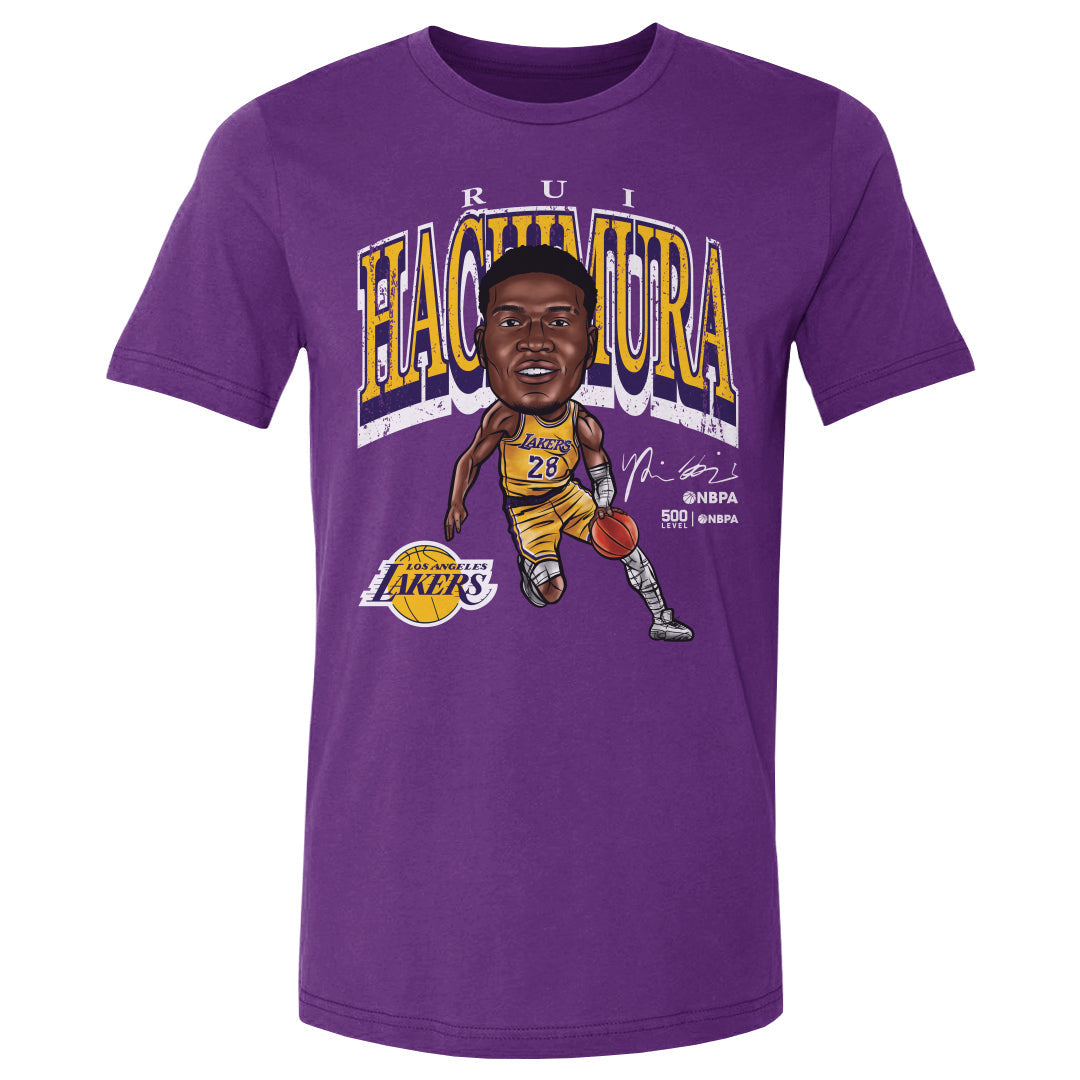 Rui Hachimura Los Angeles Lakers Cartoon 2