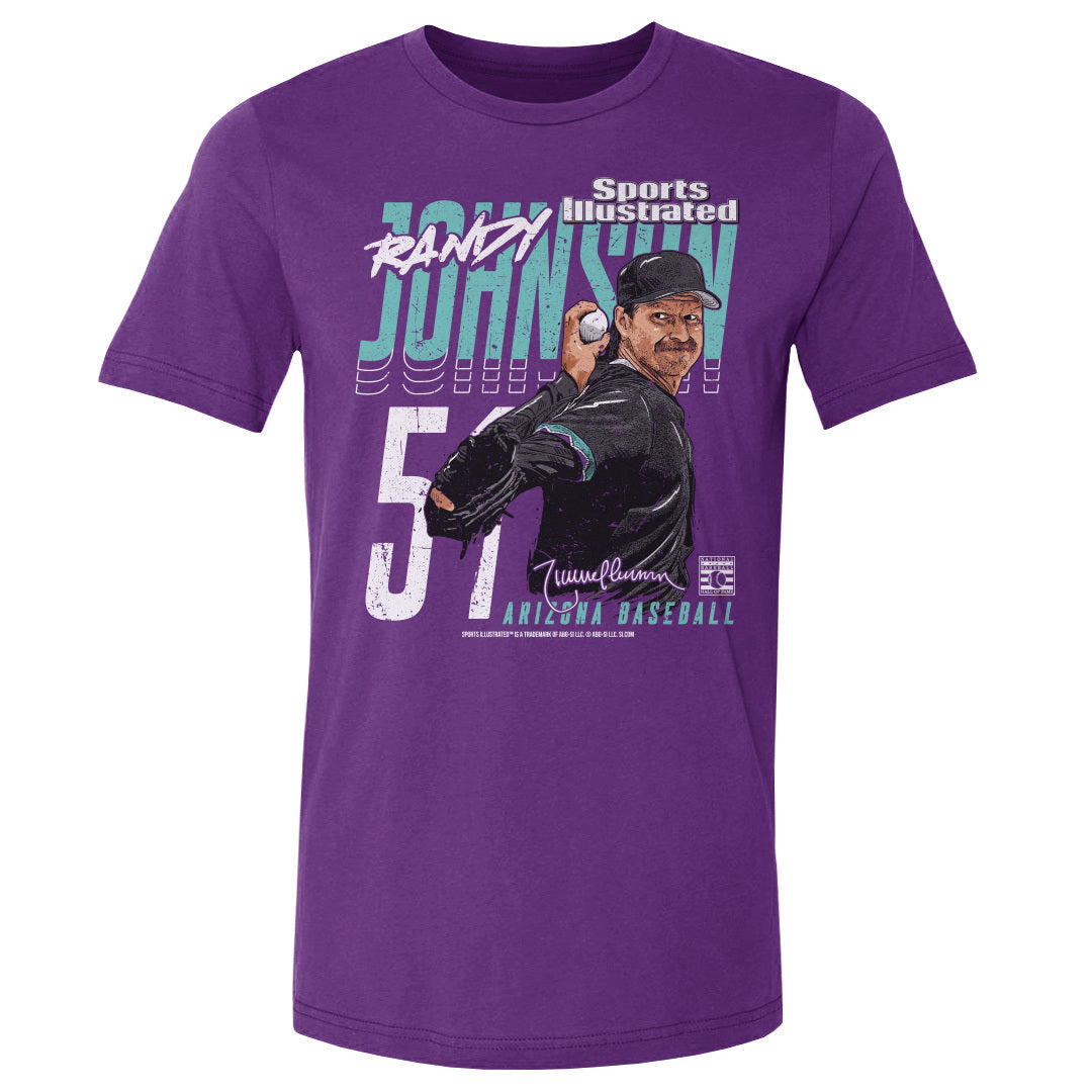 Randy Johnson Sports Illustrated & Arizona Player Name 3